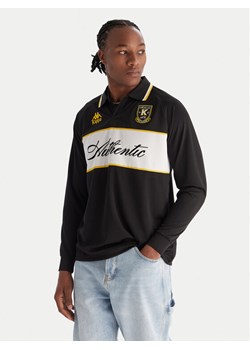 Kappa Polo Authentic Odran 321Y3PW Czarny Regular Fit ze sklepu MODIVO w kategorii T-shirty męskie - zdjęcie 187391204