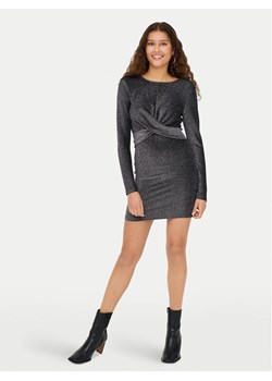 ONLY Sukienka koktajlowa Rich 15360278 Szary Regular Fit ze sklepu MODIVO w kategorii Sukienki - zdjęcie 187391242