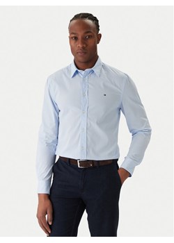 Tommy Hilfiger Koszula MW0MW40460 Błękitny Slim Fit ze sklepu MODIVO w kategorii Koszule męskie - zdjęcie 187391252