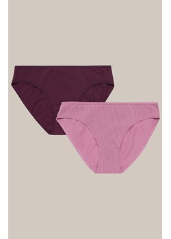 Esotiq 2-pack figi damskie Mia-Mia 42268-K002, Kolor fioletowo-różowy, Rozmiar M, Esotiq ze sklepu Primodo w kategorii Majtki damskie - zdjęcie 187391611