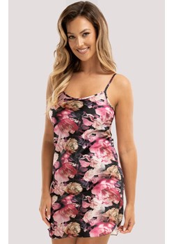 Unikat damska koszula nocna Telma, Kolor czarno-różowy, Rozmiar S, Unikat ze sklepu Primodo w kategorii Koszule nocne - zdjęcie 187391672