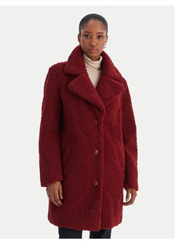 Vero Moda Kożuch Kylie Teddy 10289938 Bordowy Loose Fit ze sklepu MODIVO w kategorii Kożuchy - zdjęcie 187393044