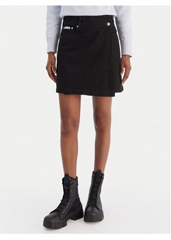Calvin Klein Jeans Spódnica jeansowa LV047D777G Czarny Regular Fit ze sklepu MODIVO w kategorii Spódnice - zdjęcie 187393084