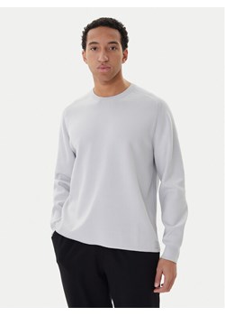 Calvin Klein Sweter Ls Ck Tech Knit Crwnk LV040BM347 Szary Regular Fit ze sklepu MODIVO w kategorii Swetry męskie - zdjęcie 187393112