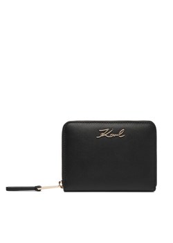 KARL LAGERFELD Portfel B1W32036 Czarny ze sklepu MODIVO w kategorii Portfele damskie - zdjęcie 187393120