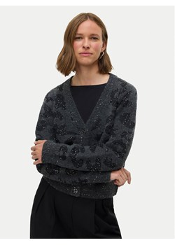 Vero Moda Kardigan Zuzu 10339337 Szary Regular Fit ze sklepu MODIVO w kategorii Swetry damskie - zdjęcie 187393121