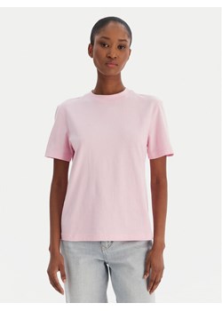 Calvin Klein T-Shirt 20s Classic Logo LV147C857G Różowy Regular Fit ze sklepu MODIVO w kategorii Bluzki damskie - zdjęcie 187393122