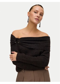 Vero Moda Sweter Lovely 10336698 Brązowy Regular Fit ze sklepu MODIVO w kategorii Swetry damskie - zdjęcie 187393134