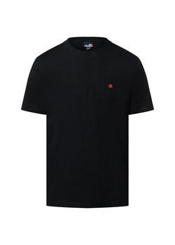 ellesse Koszulka męska - Cassica Mężczyźni Bawełna czarny jednolity ze sklepu vangraaf w kategorii T-shirty męskie - zdjęcie 187393674