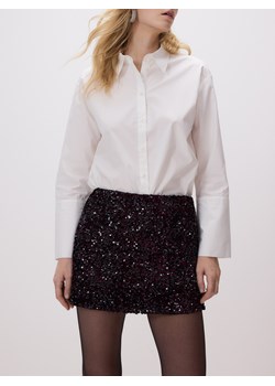 Reserved - Spódnico-szorty z cekinami - mahoniowy ze sklepu Reserved w kategorii Spódnice - zdjęcie 187395011