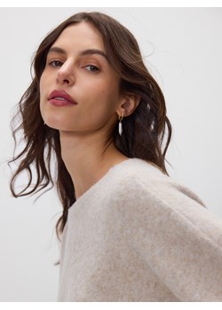 Reserved - Kolczyki z naturalną perłą - biały ze sklepu Reserved w kategorii Kolczyki - zdjęcie 187395320