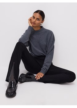 Reserved - Legginsy z rozcięciami - czarny ze sklepu Reserved w kategorii Spodnie damskie - zdjęcie 187395353