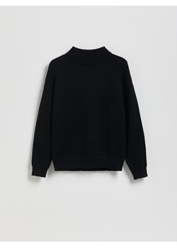 Reserved - Sweter ze stójką - czarny ze sklepu Reserved w kategorii Bluzy chłopięce - zdjęcie 187395413