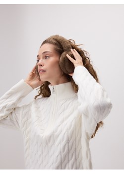 Reserved - Nauszniki ze sztucznego futerka - brązowy ze sklepu Reserved w kategorii Nauszniki damskie - zdjęcie 187395561