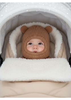 Sinsay - Kominiarka z elementami 3D - beżowy ze sklepu Sinsay w kategorii Czapki dziecięce - zdjęcie 187396724