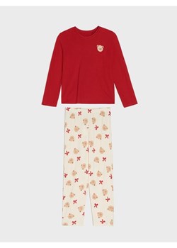 Sinsay - Piżama dwuczęściowa z motywem misia - czerwony ze sklepu Sinsay w kategorii Piżamy dziecięce - zdjęcie 187396772
