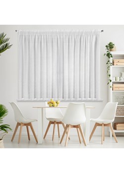 FIRANA GOTOWA KLEO NA TAŚMIE 345 X 140 CM BIAŁY ze sklepu lenaodniemowlakadoszkolniaka.pl w kategorii Firany - zdjęcie 187397994