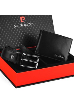 Zestaw na prezent dla mężczyzny portfel i pasek męski skórzany Pierre Cardin ze sklepu lenaodniemowlakadoszkolniaka.pl w kategorii Paski męskie - zdjęcie 187398004
