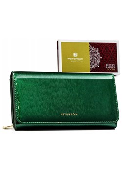 Portfel damski skórzany skóra naturalna Peterson ze sklepu lenaodniemowlakadoszkolniaka.pl w kategorii Portfele damskie - zdjęcie 187398013