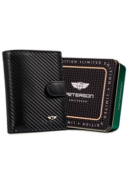 Portfel męski skórzany skóra naturalna Peterson ze sklepu lenaodniemowlakadoszkolniaka.pl w kategorii Portfele męskie - zdjęcie 187398794