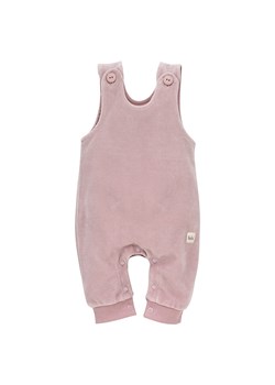 Spodnie ogrodniczki niemowlęce dla dziewczynki welurowe Pinokio hello ze sklepu lenaodniemowlakadoszkolniaka.pl w kategorii Spodnie i półśpiochy - zdjęcie 187400174