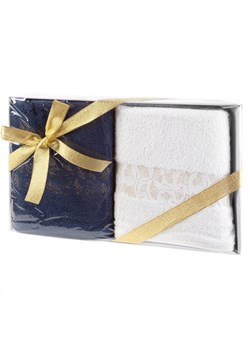 KOMPLET RĘCZNIKÓW BLINK 38 X 24 X 5 CM BIAŁY ze sklepu lenaodniemowlakadoszkolniaka.pl w kategorii Ręczniki - zdjęcie 187400324