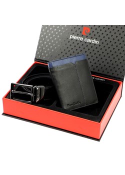 Zestaw na prezent dla mężczyzny portfel i pasek męski skórzany Pierre Cardin ze sklepu lenaodniemowlakadoszkolniaka.pl w kategorii Paski męskie - zdjęcie 187400994