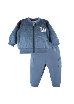 Dres spodnie bluza dresowe dla chłopca Eevi Jump ze sklepu lenaodniemowlakadoszkolniaka.pl w kategorii Dresy dla niemowlaka - zdjęcie 187401222