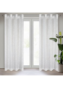 ZASŁONA GOTOWA AGNES 140 X 250 CM BIAŁY ze sklepu lenaodniemowlakadoszkolniaka.pl w kategorii Zasłony - zdjęcie 187401584