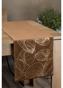 OBRUS BLINK 16 35 X 220 CM BRĄZOWY ze sklepu lenaodniemowlakadoszkolniaka.pl w kategorii Obrusy i bieżniki - zdjęcie 187401790