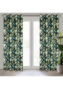 ZASŁONA GOTOWA LONI 140 X 250 CM CZARNY ze sklepu lenaodniemowlakadoszkolniaka.pl w kategorii Zasłony - zdjęcie 187402204