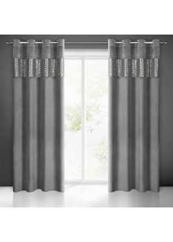 ZASŁONA GOTOWA MARGOT 140 X 250 CM GRAFITOWY ze sklepu lenaodniemowlakadoszkolniaka.pl w kategorii Zasłony - zdjęcie 187402893