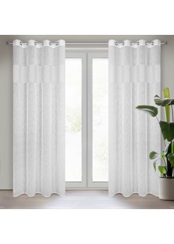 ZASŁONA GOTOWA VICKY 140 X 250 CM BIAŁY ze sklepu lenaodniemowlakadoszkolniaka.pl w kategorii Zasłony - zdjęcie 187403653