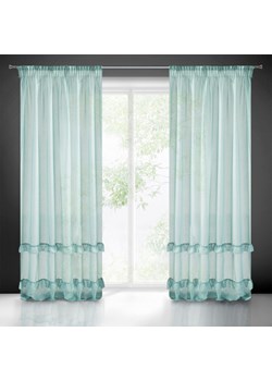 FIRANA GOTOWA LORENA NA TAŚMIE 140X270 CM MIĘTOWY ze sklepu lenaodniemowlakadoszkolniaka.pl w kategorii Firany - zdjęcie 187403900