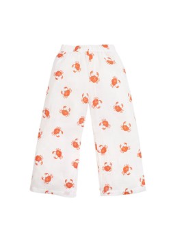 Spodnie kuloty muslin CRABS écru,kraby 104 ze sklepu lenaodniemowlakadoszkolniaka.pl w kategorii Spodnie i półśpiochy - zdjęcie 187404491