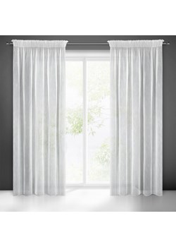 FIRANA GOTOWA MONIC NA TAŚMIE 140 X 270 CM BIAŁY ze sklepu lenaodniemowlakadoszkolniaka.pl w kategorii Firany - zdjęcie 187404783