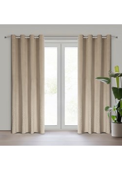 ZASŁONA GOTOWA ARIADNA 140 X 250 CM BEŻOWY ze sklepu lenaodniemowlakadoszkolniaka.pl w kategorii Zasłony - zdjęcie 187405121