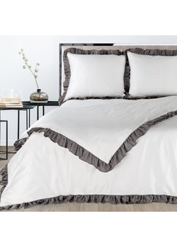 KOMPLET POŚCIELI ELIZA 160 X 200 CM BIAŁY ze sklepu lenaodniemowlakadoszkolniaka.pl w kategorii Pościele - zdjęcie 187406914