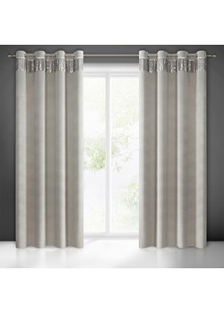 ZASŁONA GOTOWA JASPER 140 X 250 CM SREBRNY ze sklepu lenaodniemowlakadoszkolniaka.pl w kategorii Zasłony - zdjęcie 187407211