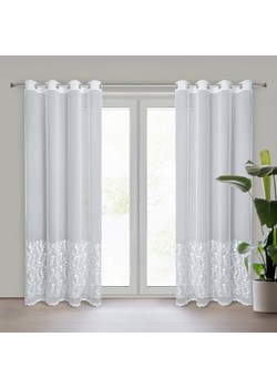 ZASŁONA GOTOWA INGA 140 X 250 CM BIAŁY ze sklepu lenaodniemowlakadoszkolniaka.pl w kategorii Zasłony - zdjęcie 187407590