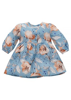 Sukienka z długim rękawem dla dziewczynki niebieska Pinokio Imagine ze sklepu lenaodniemowlakadoszkolniaka.pl w kategorii Sukienki niemowlęce - zdjęcie 187408024