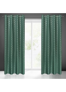 ZASŁONA GOTOWA CUBE 140 X 250 CM CIEMNOZIELONY ze sklepu lenaodniemowlakadoszkolniaka.pl w kategorii Zasłony - zdjęcie 187408661