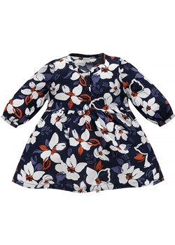 Sukienka z długim rękawem dla dziewczynki granatowa Pinokio Imagine ze sklepu lenaodniemowlakadoszkolniaka.pl w kategorii Sukienki niemowlęce - zdjęcie 187408663
