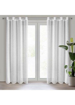 FIRANA GOTOWA SONIA 140 X 250 CM BIAŁY ze sklepu lenaodniemowlakadoszkolniaka.pl w kategorii Firany - zdjęcie 187408902