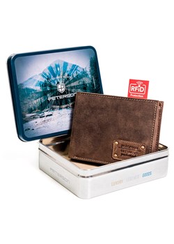 Portfel męski skórzany skóra naturalna Peterson ze sklepu lenaodniemowlakadoszkolniaka.pl w kategorii Portfele męskie - zdjęcie 187409191