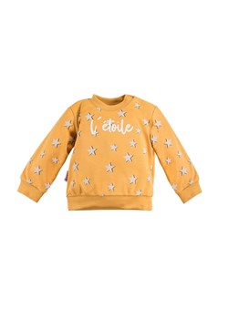 Bluza dla dziecka Ewa klucze Eevi żółta ze sklepu lenaodniemowlakadoszkolniaka.pl w kategorii Odzież dla niemowląt - zdjęcie 187409203