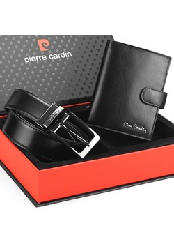 Zestaw na prezent dla mężczyzny portfel i pasek męski skórzany Pierre Cardin ze sklepu lenaodniemowlakadoszkolniaka.pl w kategorii Paski męskie - zdjęcie 187409894