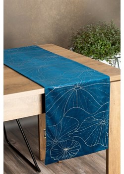 OBRUS BLINK 18 35 X 220 CM GRANATOWY ze sklepu lenaodniemowlakadoszkolniaka.pl w kategorii Obrusy i bieżniki - zdjęcie 187410073