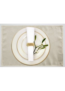 OBRUS ISLA 30 X 40 CM KREMOWY ze sklepu lenaodniemowlakadoszkolniaka.pl w kategorii Obrusy i bieżniki - zdjęcie 187410091