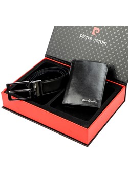 Zestaw na prezent dla mężczyzny portfel i pasek męski skórzany Pierre Cardin ze sklepu lenaodniemowlakadoszkolniaka.pl w kategorii Paski męskie - zdjęcie 187410443